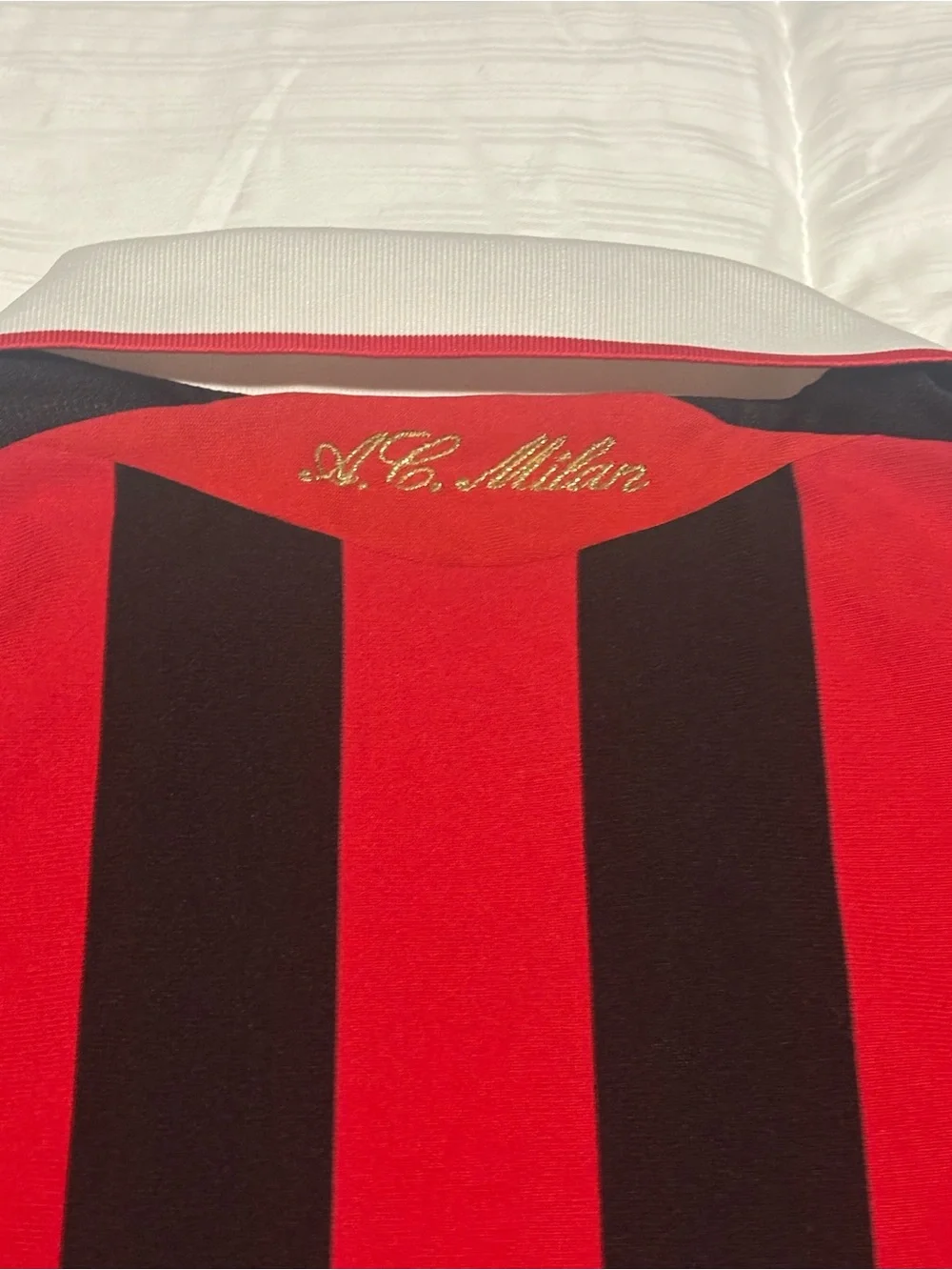AC Milan 2009-10 Adidas Youth XL Soccer Jersey Fits Adult Small